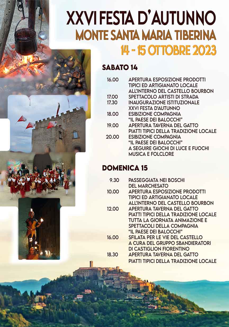Festa d'Autunno di Monte Santa Maria Tiberina (Pg)